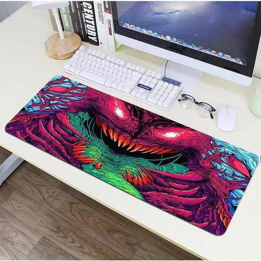 Mouse Pad Gamer Monster Full Piraña 90x40cm