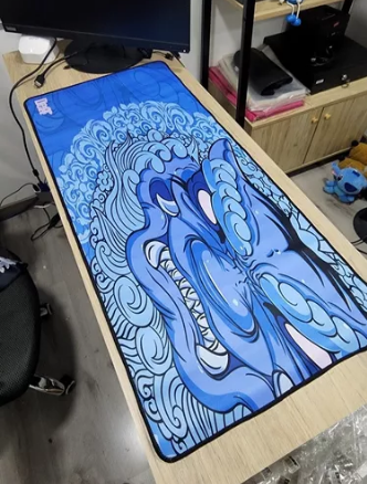 Mouse Pad Gamer Dragon Bluesky M63 90x40cm